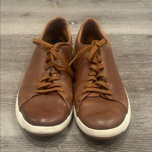 Cole Haan Men's Brown Leather Sneakers
